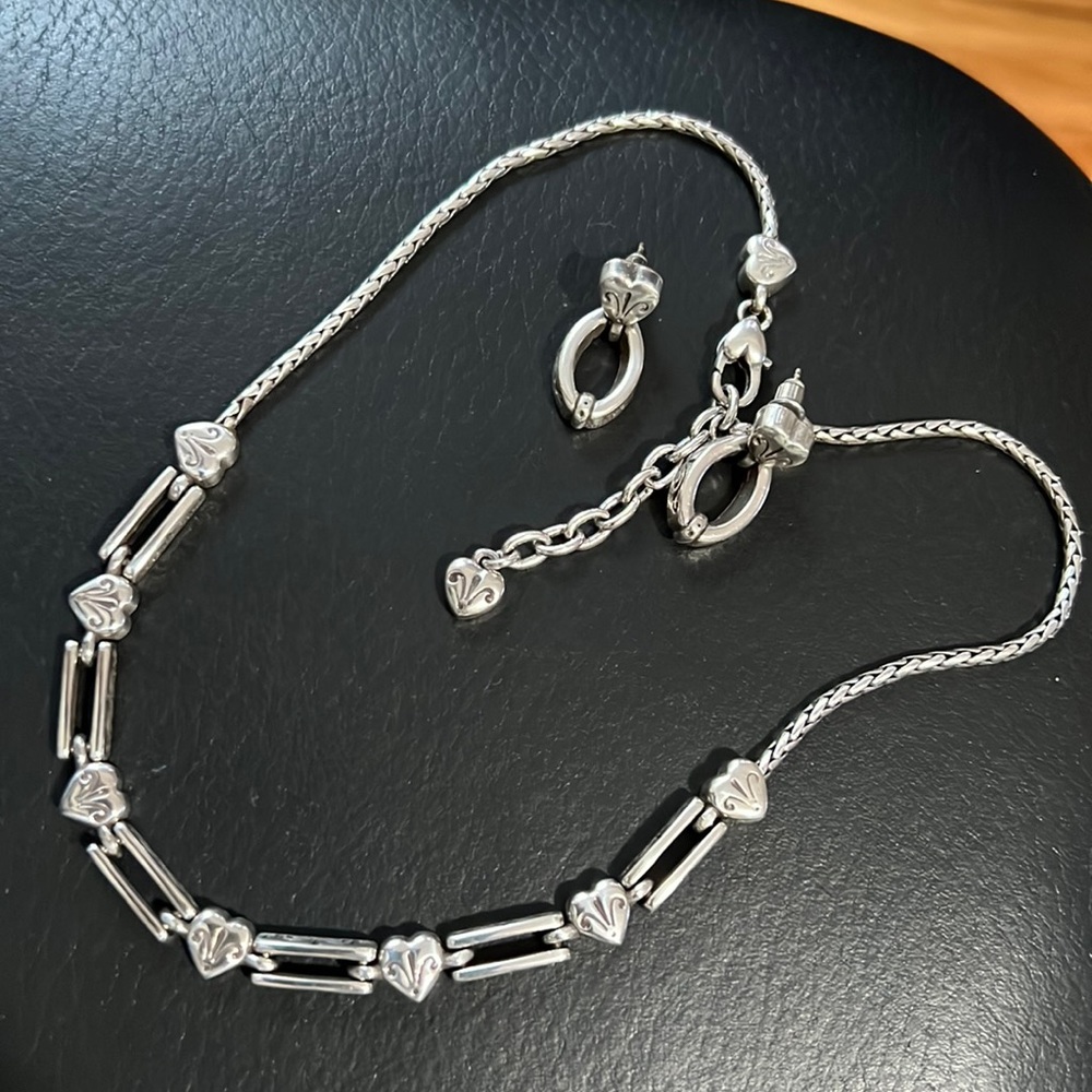 Brighton earrings necklace set